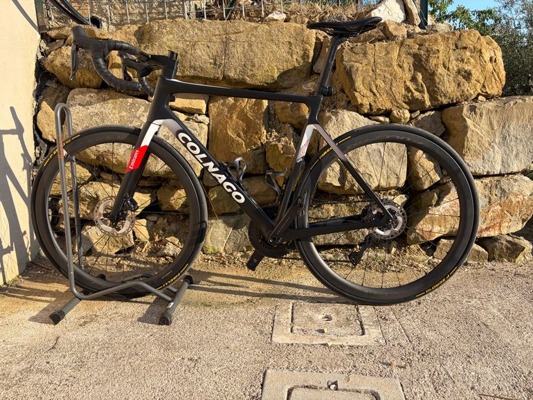 Gebrauchtes Colnago V4RS Shimano Ultegra Di2 2024 Road & Gravel, Schwarz — Bild 11 von 13