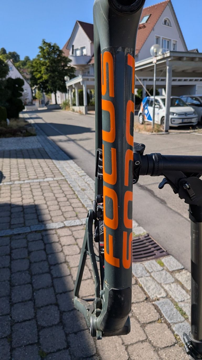 Gebrauchtes Focus SAM 8.9 2019 Frameset 2019 Mountainbike, Grün, 27.5 — Bild 8 von 10