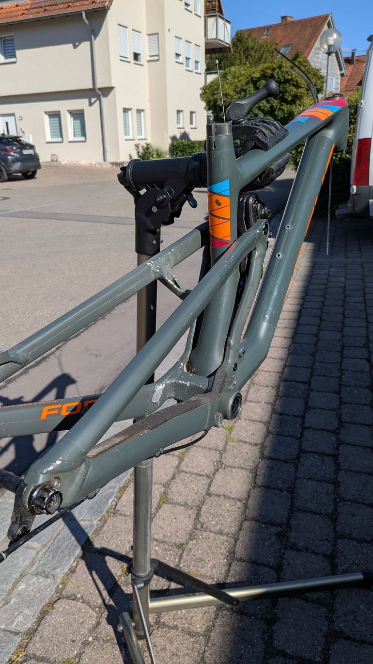 Gebrauchtes Focus SAM 8.9 2019 Frameset 2019 Mountainbike, Grün, 27.5 — Bild 2 von 10