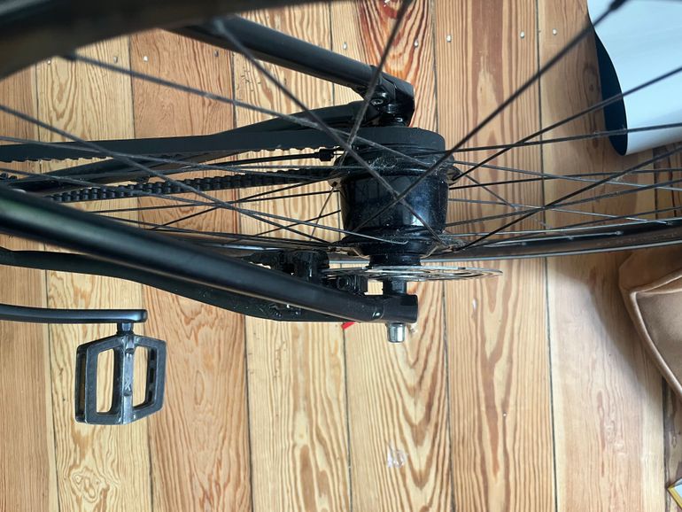 CUBE Editor Shimano Alfine 8 hub gears 2025 Urban usato, Nero — immagine 5 di 9