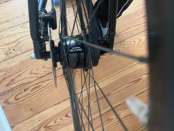 CUBE Editor Shimano Alfine 8 hub gears 2025 Urban usato, Nero — immagine 9 di 9