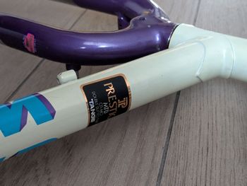Gebrauchtes Wheeler Custom Frameset 1990 Mountainbike, Violett — Bild 10 von 14