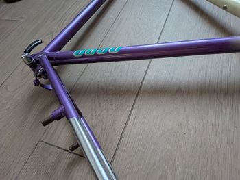 Gebrauchtes Wheeler Custom Frameset 1990 Mountainbike, Violett — Bild 6 von 14