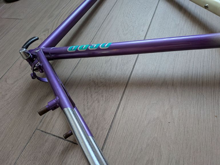 Gebrauchtes Wheeler Custom Frameset 1990 Mountainbike, Violett — Bild 6 von 14