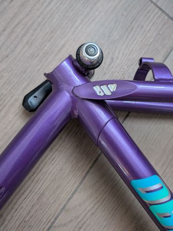 Gebrauchtes Wheeler Custom Frameset 1990 Mountainbike, Violett — Bild 14 von 14