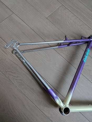Gebrauchtes Wheeler Custom Frameset 1990 Mountainbike, Violett — Bild 7 von 14