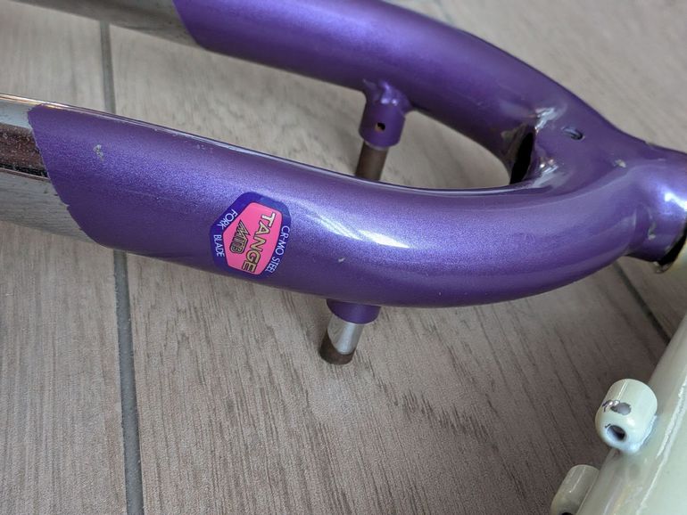 Gebrauchtes Wheeler Custom Frameset 1990 Mountainbike, Violett — Bild 11 von 14
