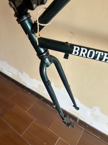 Used Brother Cycles Custom Frameset 2020 Road & Gravel, Green — image 9 of 12