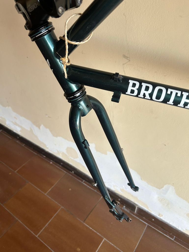Used Brother Cycles Custom Frameset 2020 Road & Gravel, Green — image 9 of 12