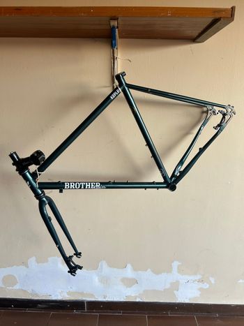 Used Brother Cycles Custom Frameset 2020 Road & Gravel, Green — image 8 of 12