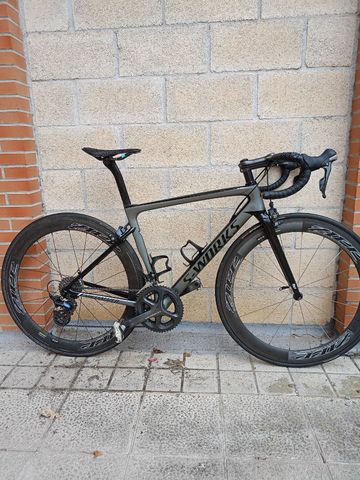 Used Specialized Tarmac Shimano Ultegra 2021 Road & Gravel, Light Gray — image 2 of 10