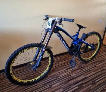 Gebrauchtes Mondraker Summum SRAM X0 2017 Mountainbike, Blau — Bild 2 von 3