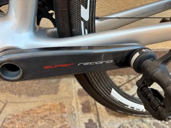 Used De Rosa Merak Campagnolo Super Record EPS 2021 Road & Gravel, Light Gray — image 13 of 20