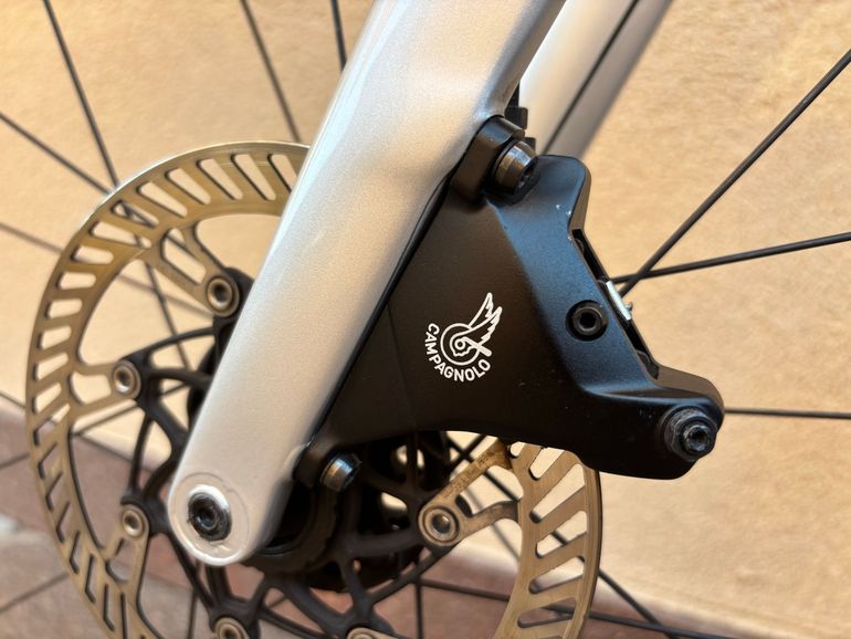 Used De Rosa Merak Campagnolo Super Record EPS 2021 Road & Gravel, Light Gray — image 14 of 20