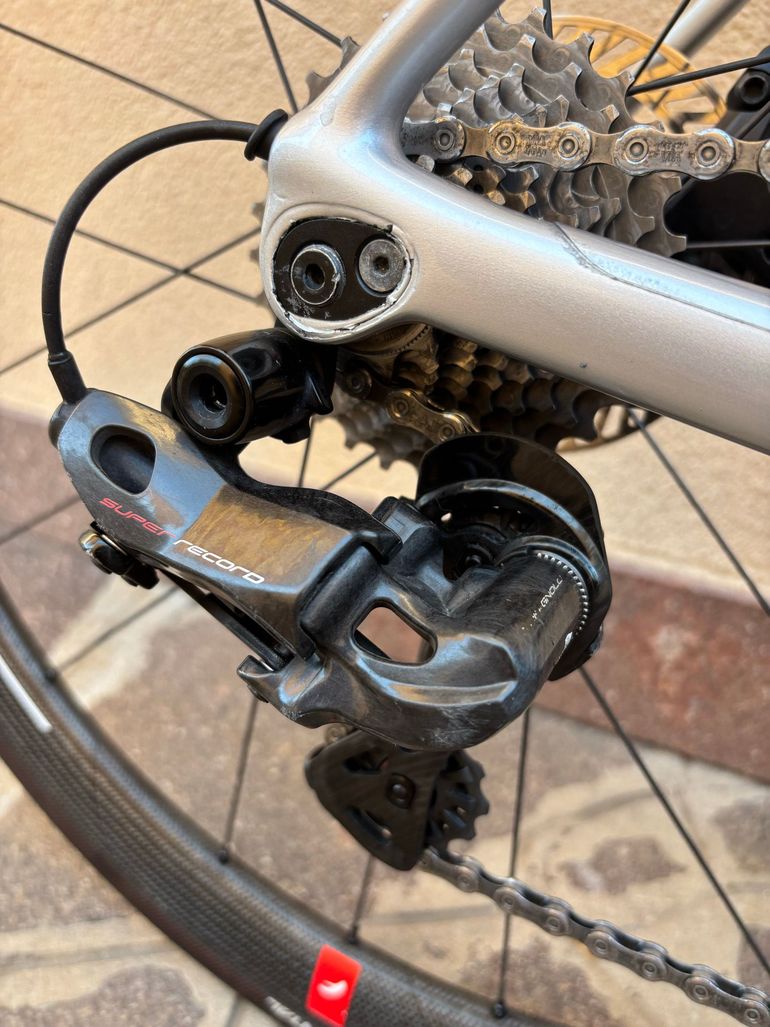 Used De Rosa Merak Campagnolo Super Record EPS 2021 Road & Gravel, Light Gray — image 11 of 20