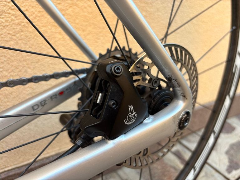 Used De Rosa Merak Campagnolo Super Record EPS 2021 Road & Gravel, Light Gray — image 15 of 20