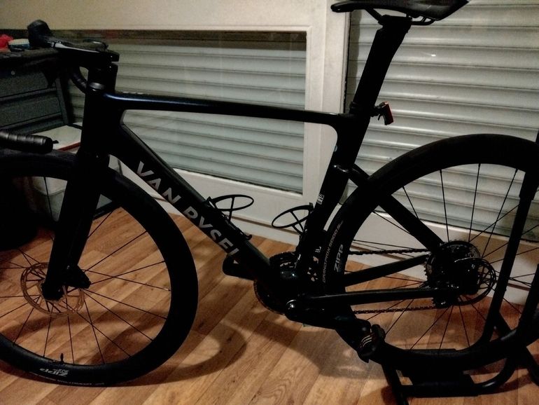 Van rysel RCR-R PRO SRAM Force eTap AXS 2025 Road & Gravel usato, Blu — immagine 2 di 3