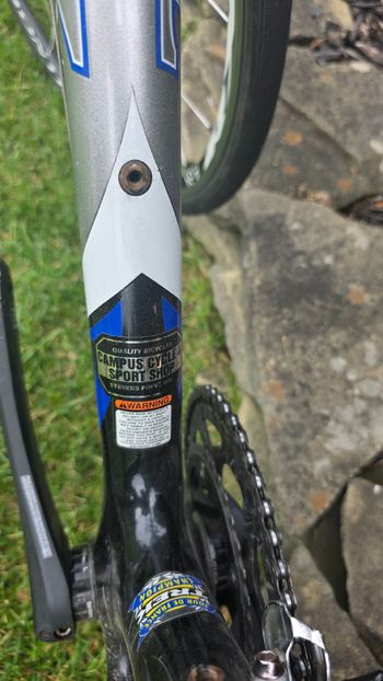 Used Trek 5000 2005 2005 Road & Gravel, Blue — image 6 of 8