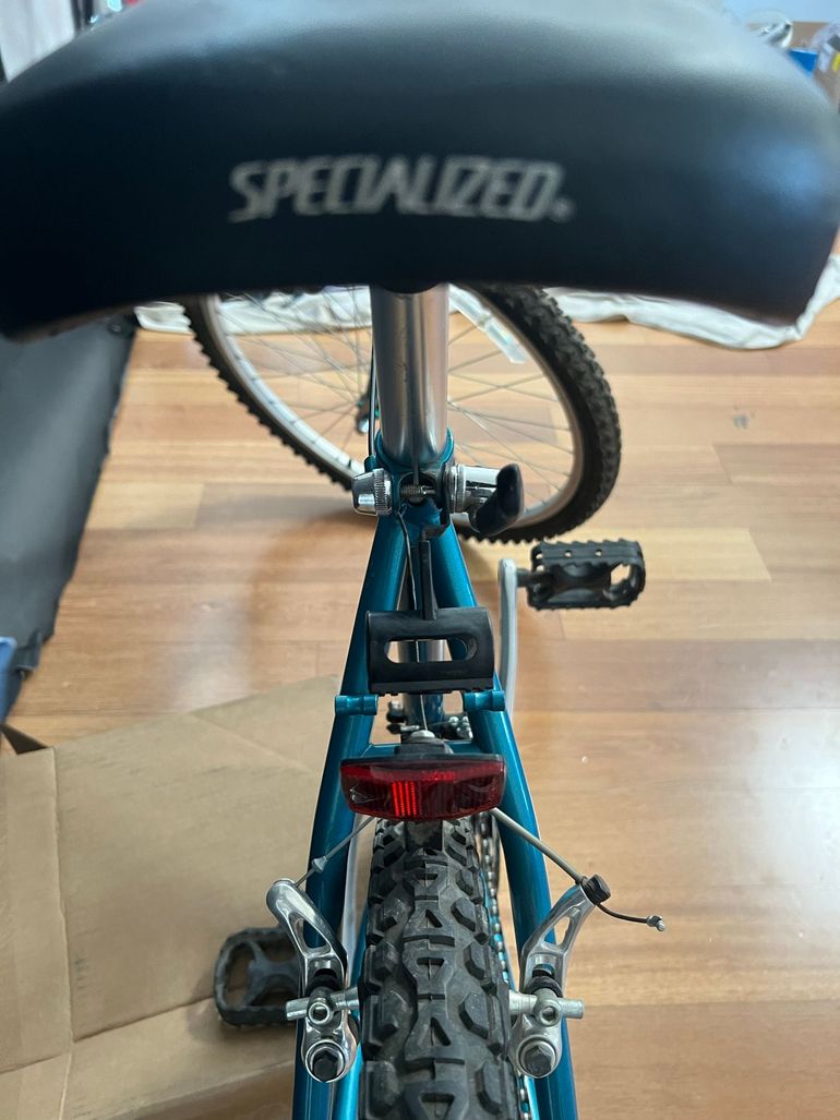 Used Specialized Hardrock Shimano Altus 1993 Mountainbike, Green — image 7 of 11