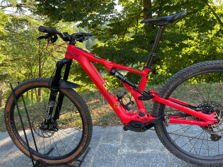 Gebrauchtes Specialized Turbo Levo SRAM NX 2021 Mountainbike, Rot — Bild 6 von 7