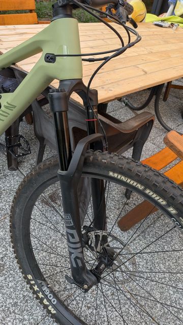 Used Canyon Spectral 125 Shimano GRX 2023 Mountainbike, Green — image 4 of 8