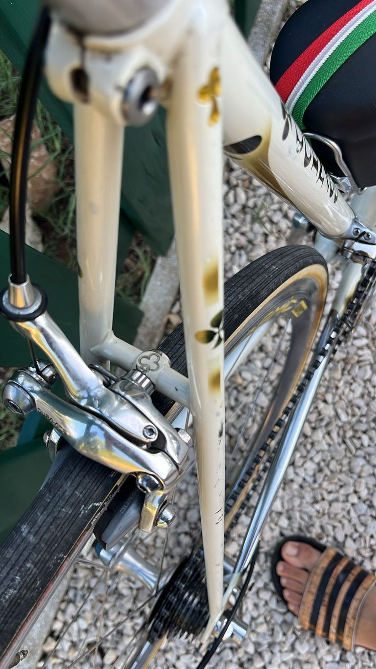 Gebrauchtes Colnago Custom Shimano Dura Ace 1997 Road & Gravel, Weiß — Bild 3 von 10