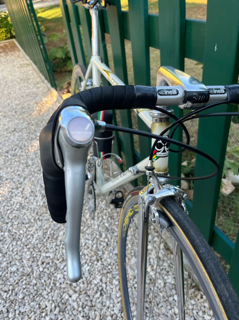 Gebrauchtes Colnago Custom Shimano Dura Ace 1997 Road & Gravel, Weiß — Bild 9 von 10