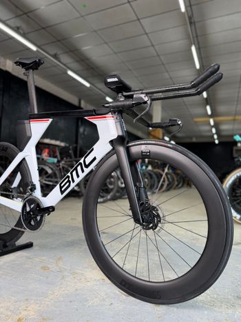 Gebrauchtes BMC Timemachine 01 DISC TWO 2023 2023 Road & Gravel, Weiß — Bild 3 von 18