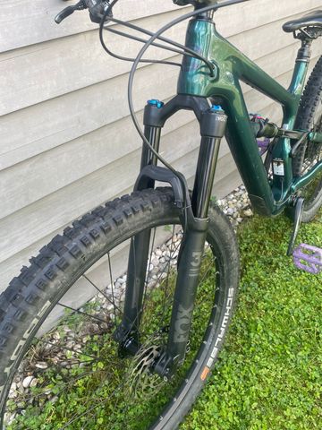 Used Cannondale Habit SRAM GX Eagle 2019 Mountainbike, Green — image 2 of 11