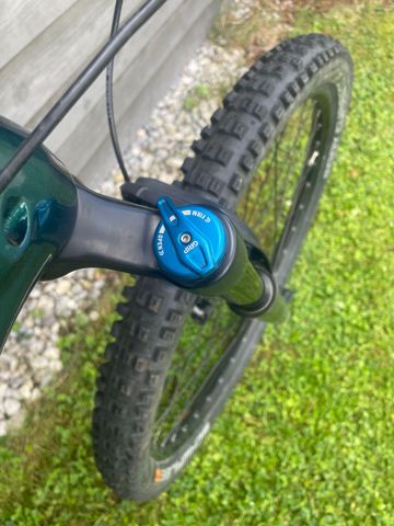 Used Cannondale Habit SRAM GX Eagle 2019 Mountainbike, Green — image 10 of 11