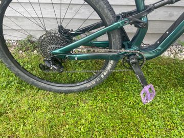 Used Cannondale Habit SRAM GX Eagle 2019 Mountainbike, Green — image 7 of 11