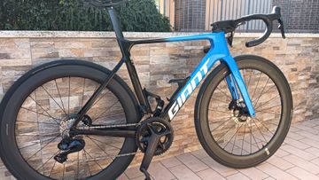 Gebrauchtes Giant Propel Advanced Pro 0 2024 2024 Road & Gravel, Blau — Bild 1 von 13