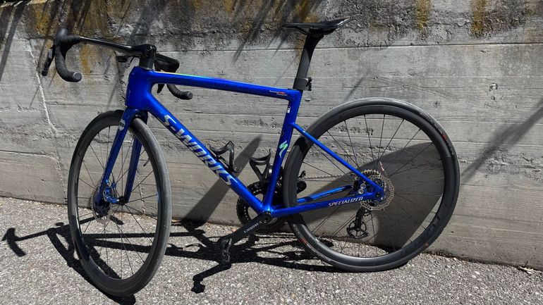 Used Tarmac Custom Frameset 2024 Road & Gravel, Blue — image 2 of 6