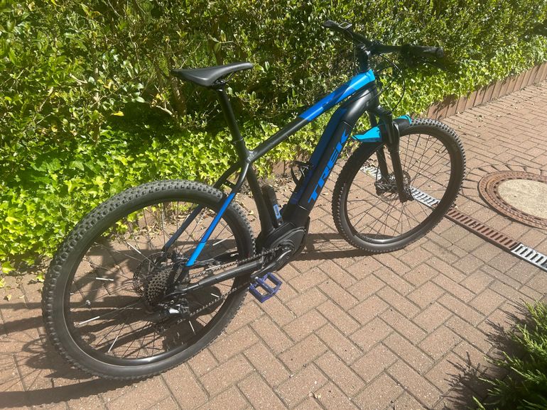 Gebrauchtes Trek Powerfly 5 2019 2019 Mountainbike, Blau, 27.5, 29 — Bild 2 von 7