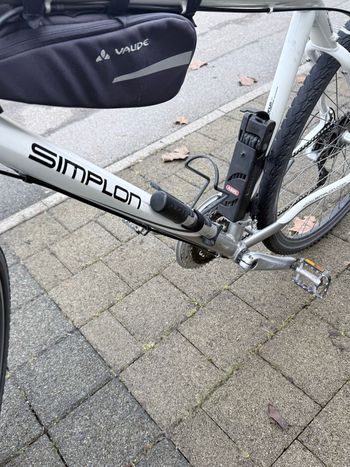 Used Simplon Custom Shimano Deore 2009 Urban, White — image 17 of 18