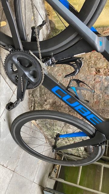 CUBE AERIUM Race 2019 2019 Road & Gravel usato, Blu — immagine 4 di 12