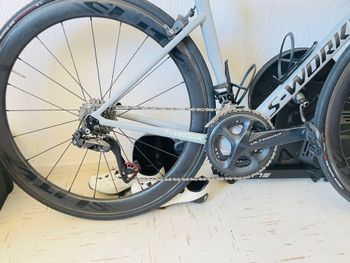 Gebrauchtes Spesialized Custom Shimano Ultegra Di2 2018 Road & Gravel, Hellgrau — Bild 5 von 8