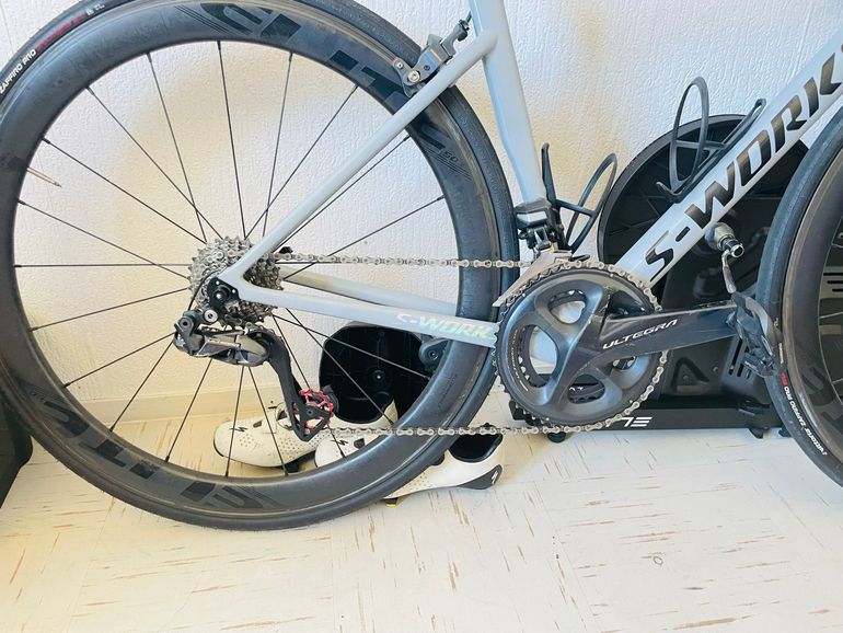Gebrauchtes Spesialized Custom Shimano Ultegra Di2 2018 Road & Gravel, Hellgrau — Bild 5 von 8