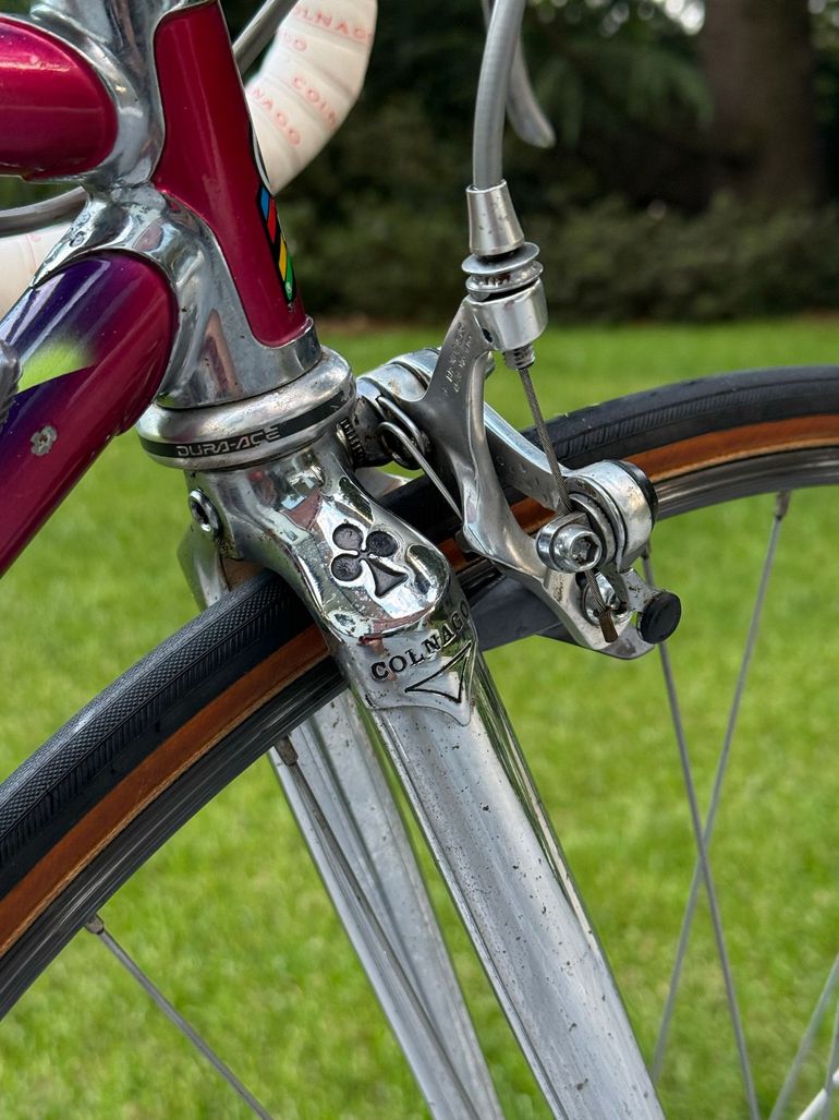 Used Colnago Decor Shimano Dura Ace 1987 Road & Gravel, Purple — image 2 of 7