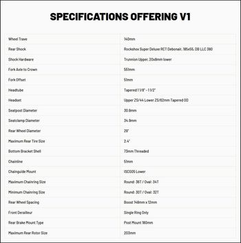Gebrauchtes Evil Offering V1 Frameset 2021 Mountainbike, Schwarz — Bild 6 von 6