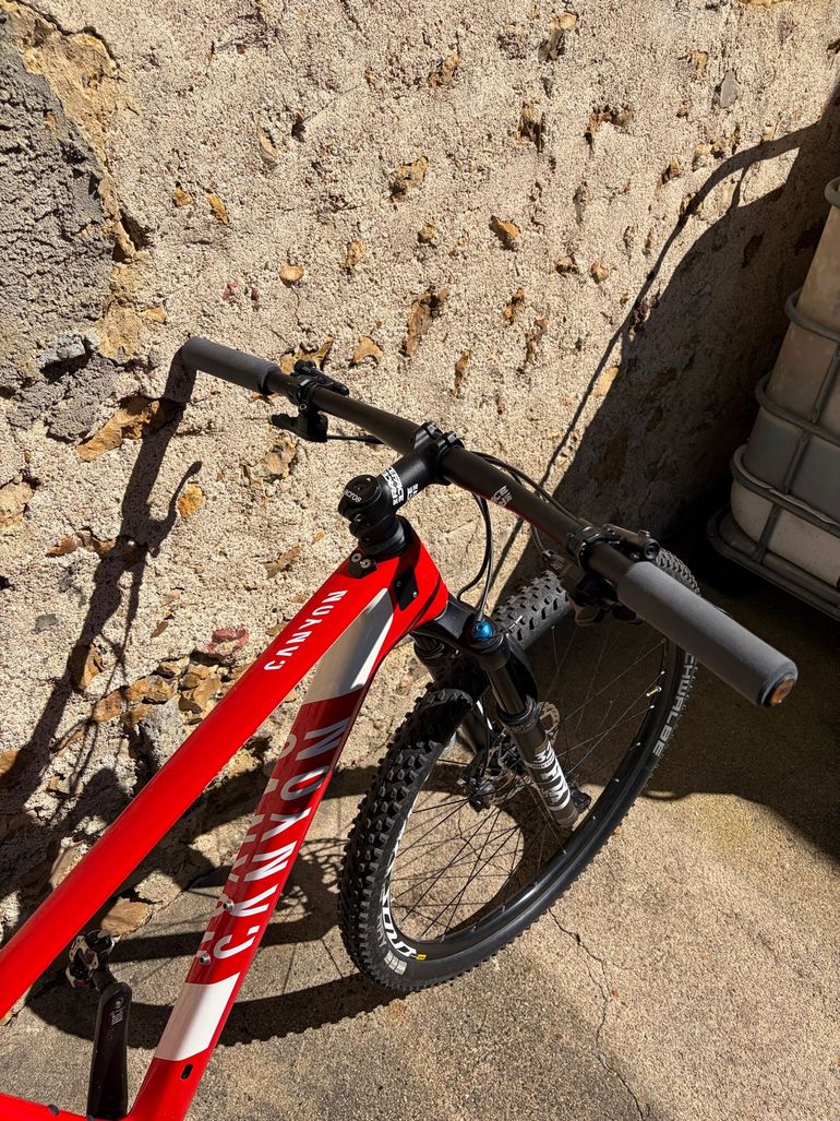 Used Canyon Exceed Shimano Deore XT 2020 Mountainbike, Red — image 8 of 15