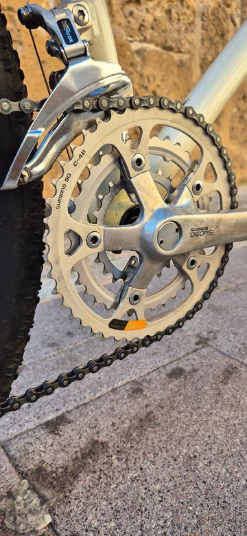 Used Alpinestars Custom Shimano Deore 1992 Mountainbike, White — image 17 of 17
