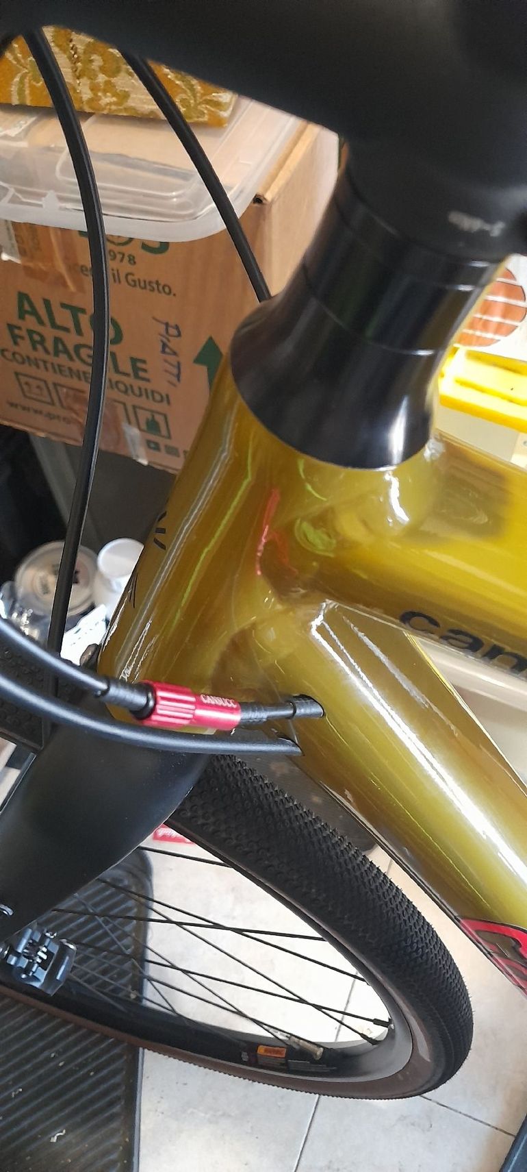 Gebrauchtes Cannondale Topstone Shimano GRX 2024 Road & Gravel, Orange — Bild 14 von 19