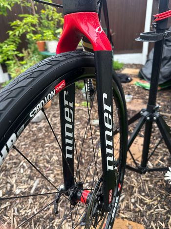 Gebrauchtes Niner Bsb SRAM Force 2015 Road & Gravel, Schwarz — Bild 4 von 14