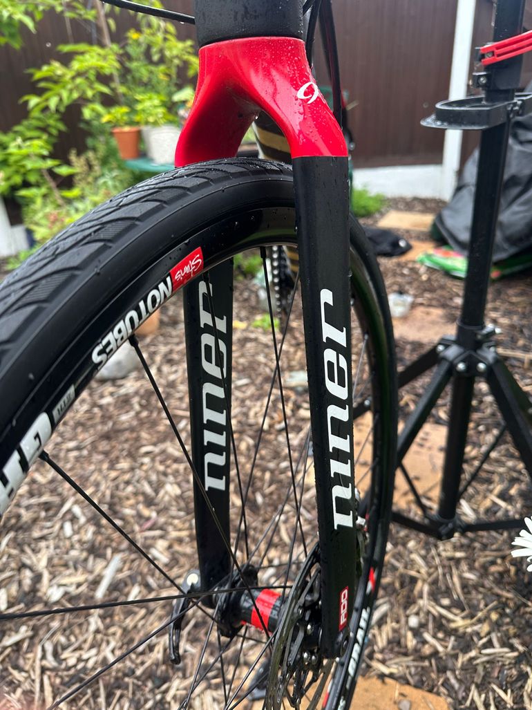 Gebrauchtes Niner Bsb SRAM Force 2015 Road & Gravel, Schwarz — Bild 4 von 14