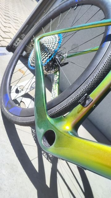Gebrauchtes Cervélo Aspero Frameset 2023 Road & Gravel, Grün — Bild 4 von 14