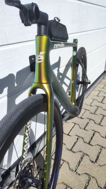 Gebrauchtes Cervélo Aspero Frameset 2023 Road & Gravel, Grün — Bild 2 von 14