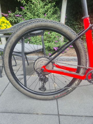 Used Trek Procaliber 9.5 2024 2024 Mountainbike, Red, 29 — image 6 of 7