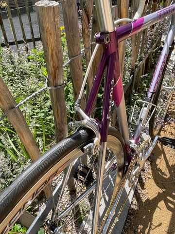 Gebrauchtes Francesco Moser Custom Campagnolo Mirage 1989 Road & Gravel, Violett — Bild 5 von 9