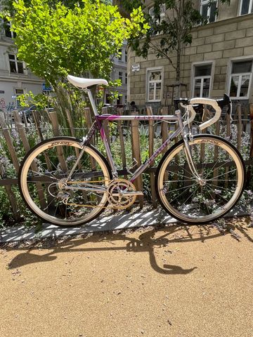 Gebrauchtes Francesco Moser Custom Campagnolo Mirage 1989 Road & Gravel, Violett — Bild 9 von 9